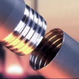 DCDMA Standard quenched wireline drill rod برای قطر BQ NQ HQ PQ