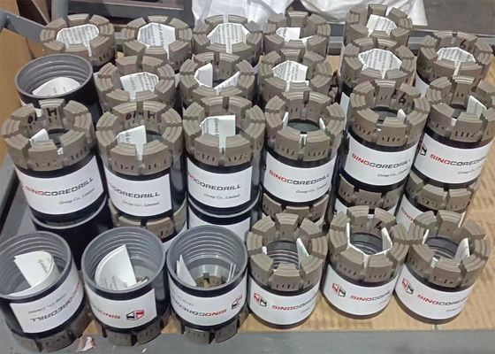 مقاومت بسیار سخت سیم سیم الماس دریل بیت استفاده