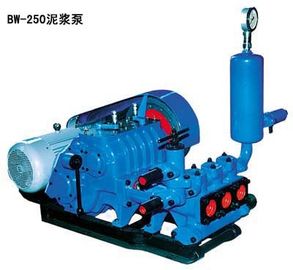 بهره وری بالا BW250 250L خروجی 6MPa معدن افقی سه گانه پمپ گلدان