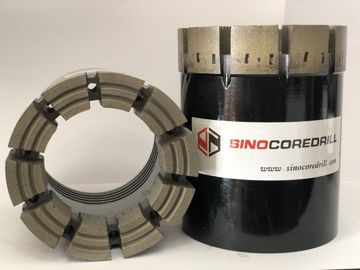 HQ3 ریختن چهره Diamond Tipped Drill Bit Soft to Hard Formations
