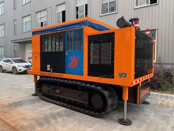 دستگاه نفوذپذیری مخروط CPT Crawler Heavy Duty با 4 پا هیدرولیک / سکته مغزی 790mm
