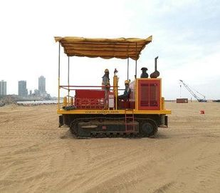 دستگاه نفوذپذیری مخروط CPT Crawler Heavy Duty با 4 پا هیدرولیک / سکته مغزی 790mm