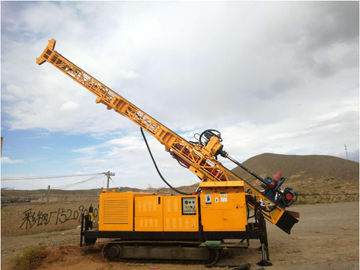 RC300 Full Hydraulic Top Drive Crawler Core Drill Rig Borehole عمق 300 M