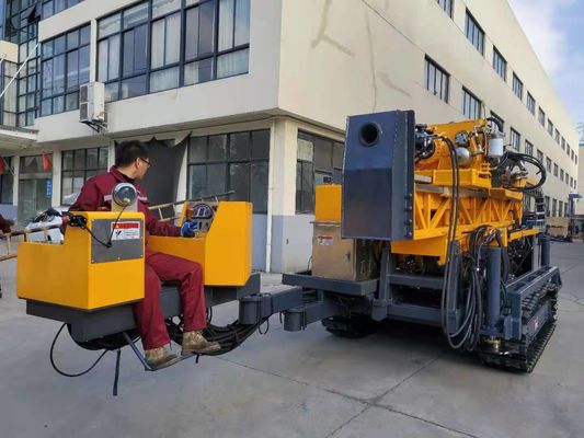 ساختار فشرده سیستم عامل انعطاف پذیر Hq 1350m Pq 950m Exploration Surface Coring Drill Rig