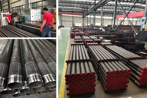 3m 1.5m Wireline Drill Rod B B H H P حرارتی