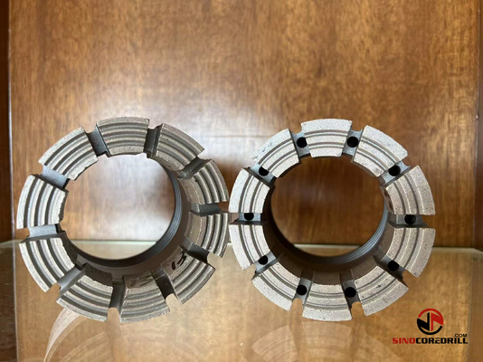 HQWL OD 96MM ID 63.5MM بیت هسته الماس آغشته شده برای اکتشافات زمین شناسی