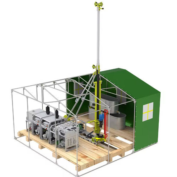 هیدرولیک Rrill Rig Core Drill Rig Manportable Drill Rig EP550 دستگاه حفاری قابل حمل
