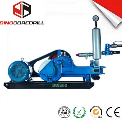 پمپ گل BW500 افقی سه سیلندر برای ساخت و ساز با حداکثر جریان 500L / دقیقه