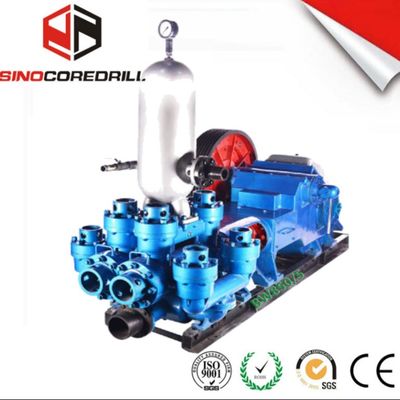 پمپ گل دو سیلندر افقی BW850/5 برای چاه آب با سرعت پمپ 66 بار / دقیقه