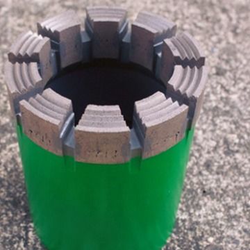 BWL NWL HWL PWL Turbo Impregnated Diamond Core Bit برای تشکیلات سنگ سخت