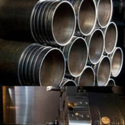 DCDMA Standard quenched wireline drill rod برای قطر BQ NQ HQ PQ