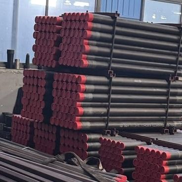 NQ HQ Black Wireline Drill Rod DCDMA STANDARD درمان گرمایی خاموش کردن