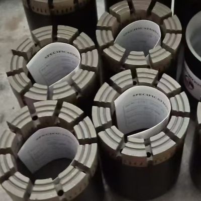 استاندارد BQ/NQ/HQ/PQ بیت هسته الماس طراحی شده برای دقت و عمر طولانی