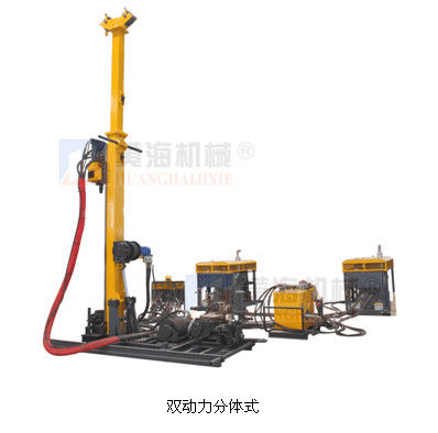 قیمت خوب قابل حمل HYDX-2 Core Drill Rig کامل هیدرولیک حفاری با سرعت 2500r / min چرخش سرعت آنلاین