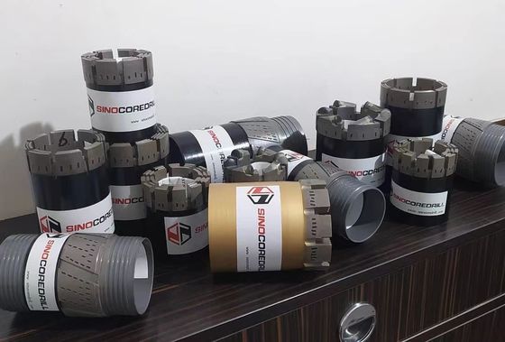 قیمت خوب مته های هسته ای الماس آغشته شده برای اکتشافات زمین شناسی و معدنی آنلاین