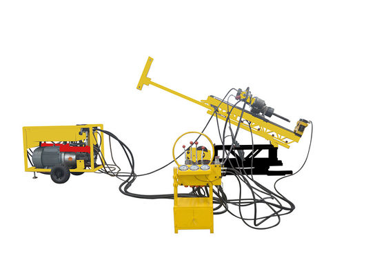 قیمت خوب 95-3 HQ 500m 75KW موتور قدرت هیدرولیک زیرزمینی تونل حفاری آنلاین