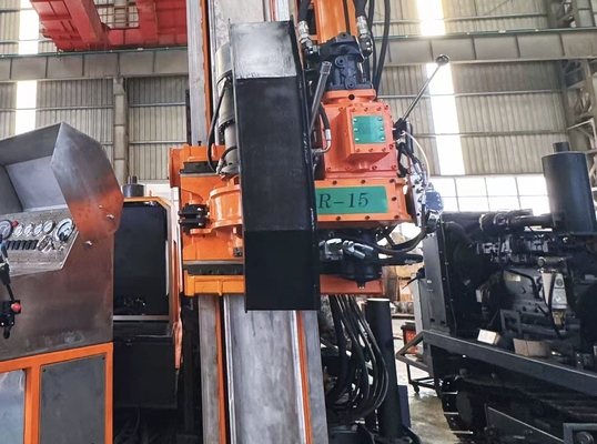 Remote Control with Automatic Wire Rope Organization 2000m Surface Exploration Drilling Rig