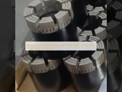 قطعات الماس نیمه گرد برای استخراج هسته سنگ متوسط تا سخت