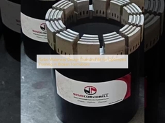 طراحی مسیرهای آبی توربو، قطعه الماس برای شستن بهینه در تشکیلات شکسته