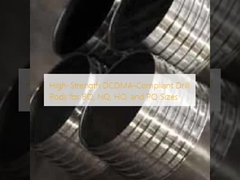 میله های حفاری با مقاومت بالا و مطابق با DCDMA برای اندازه های BQ، NQ، HQ و PQ